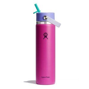 Hydro Flask 24 Oz Limited Edition Flex Straw Cap Bottle Pink Purple Stainless St